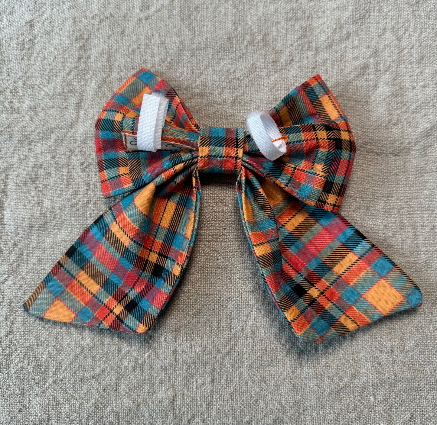Fall Plaid Bow