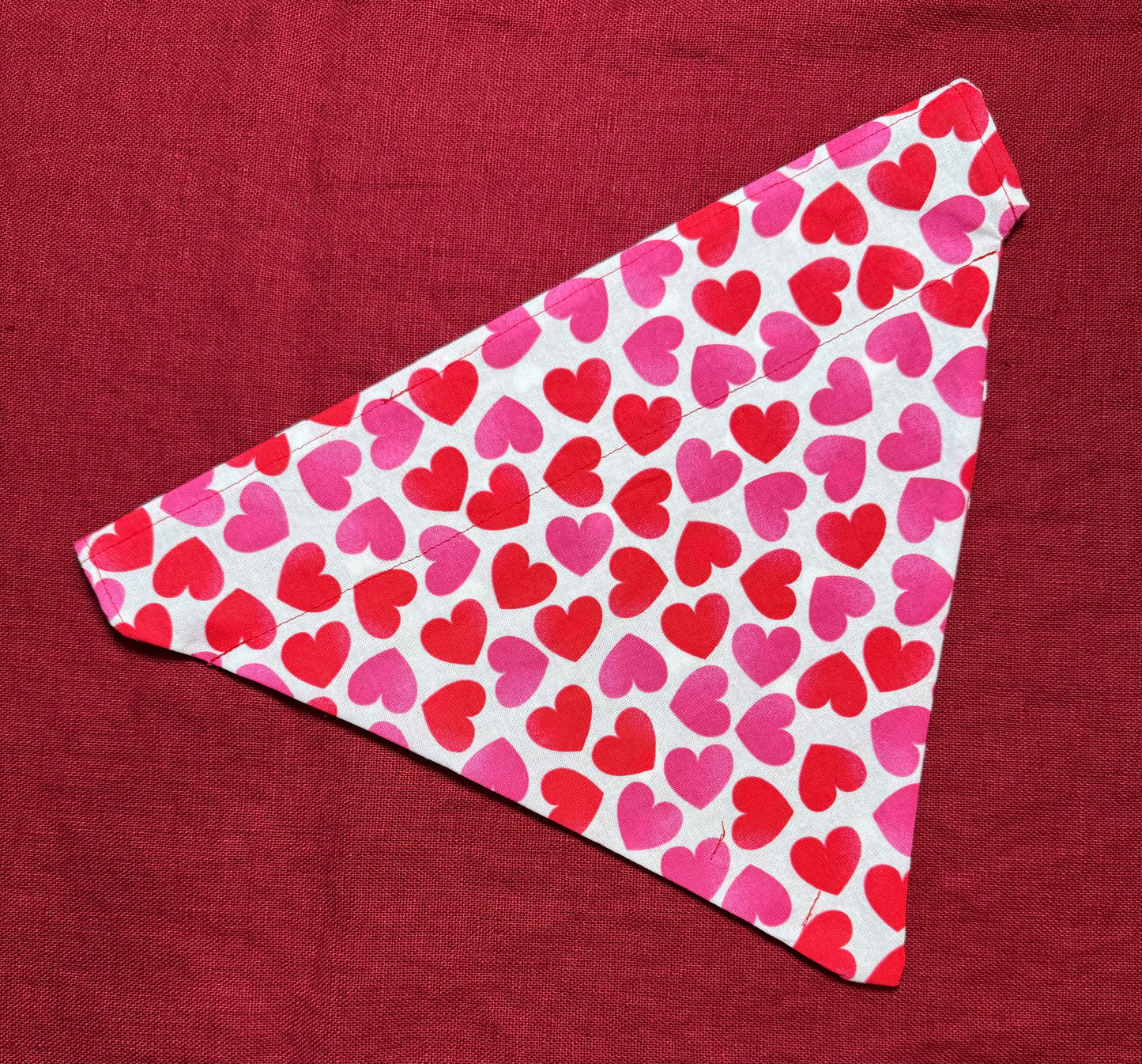 White Valentine Hearts