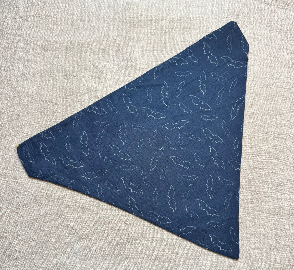 Navy Blue Pumpkins and Bats