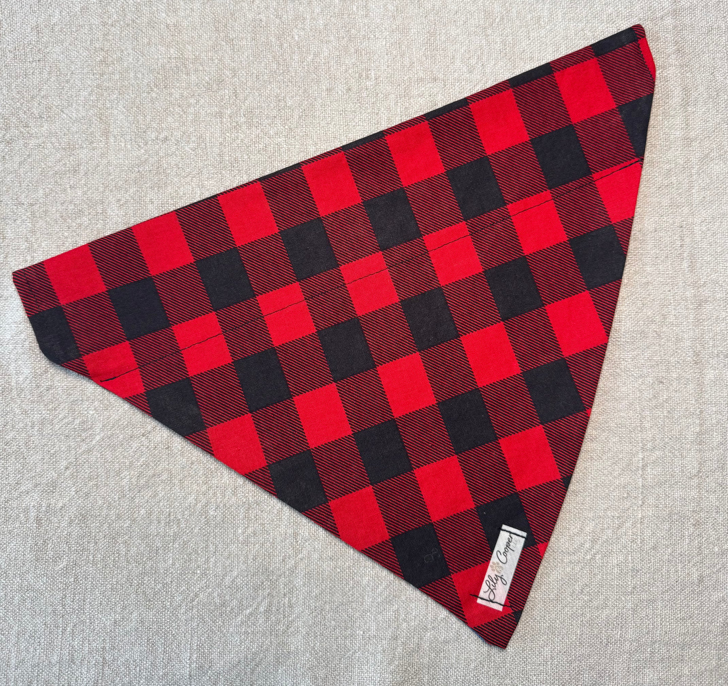 Red and Blue Buffalo Check