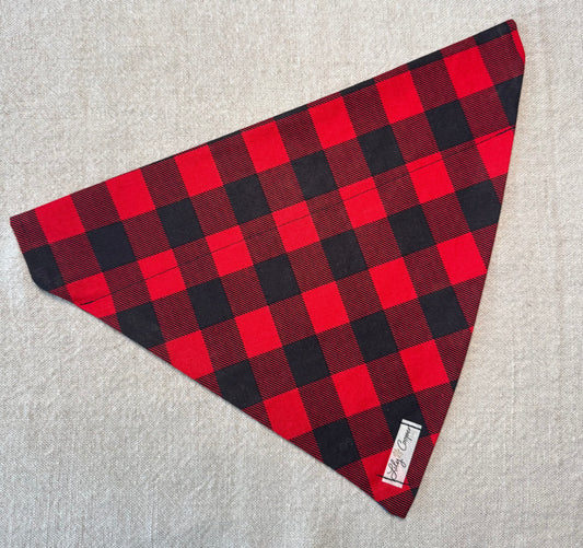 Red and Blue Buffalo Check