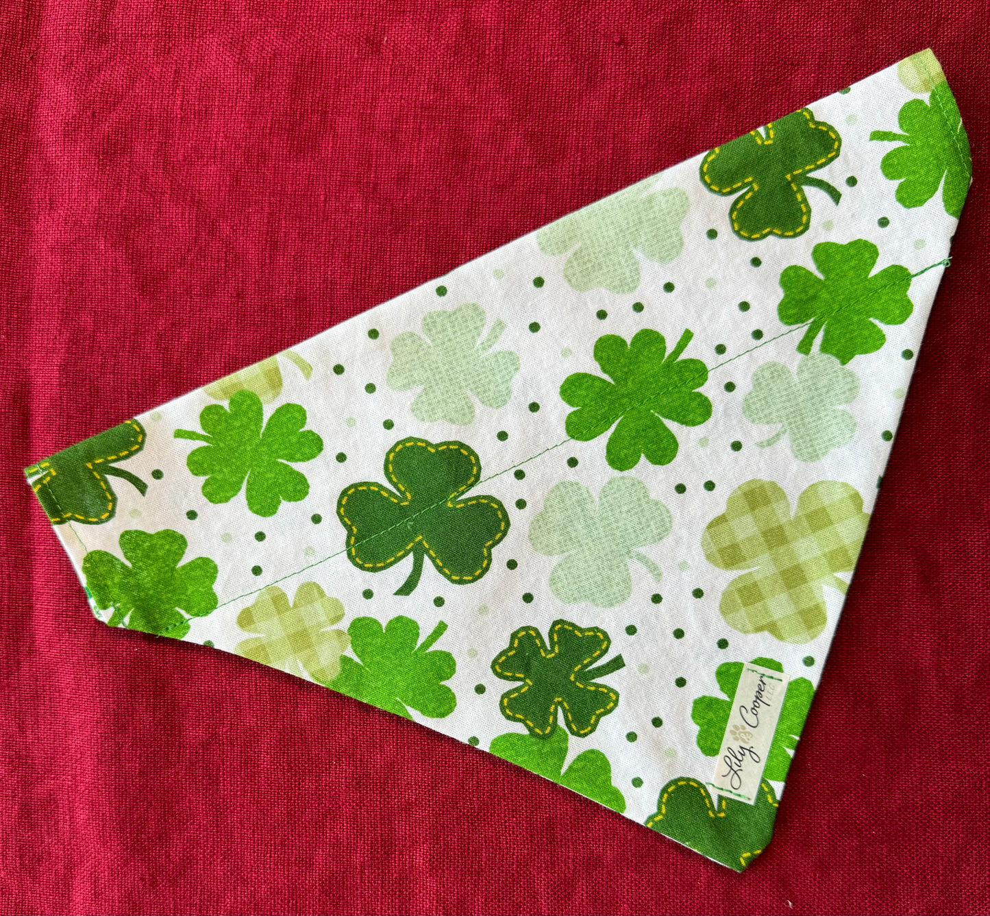 St. Patrick's Day Dog Bandana